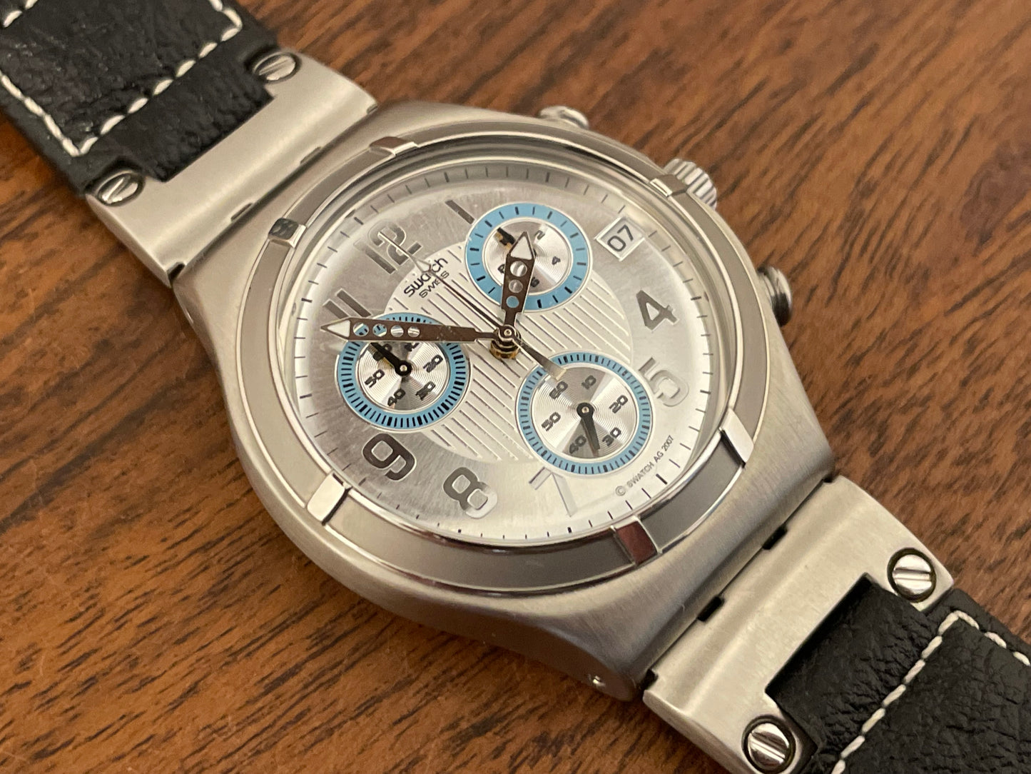 (2007) Swatch YCS500 Irony Chrono "Sense Sword" (NOS)