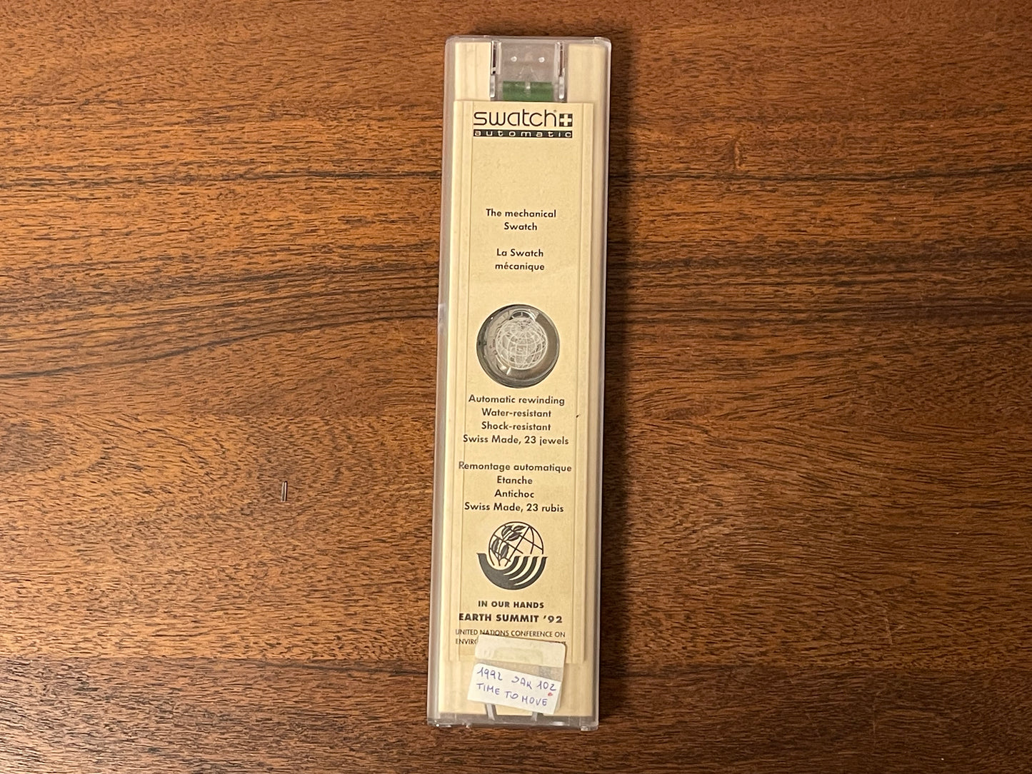 (1991) Swatch SAK102 Automatic "Time To Move" (NOS)