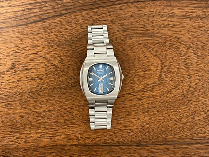 (1983) Seiko 3863-5009 Quartz 3003 "ocean blue textured dial" (serviced)