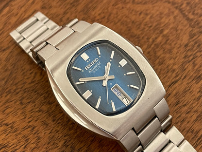 (1983) Seiko 3863-5009 Quartz 3003 "ocean blue textured dial" (serviced)
