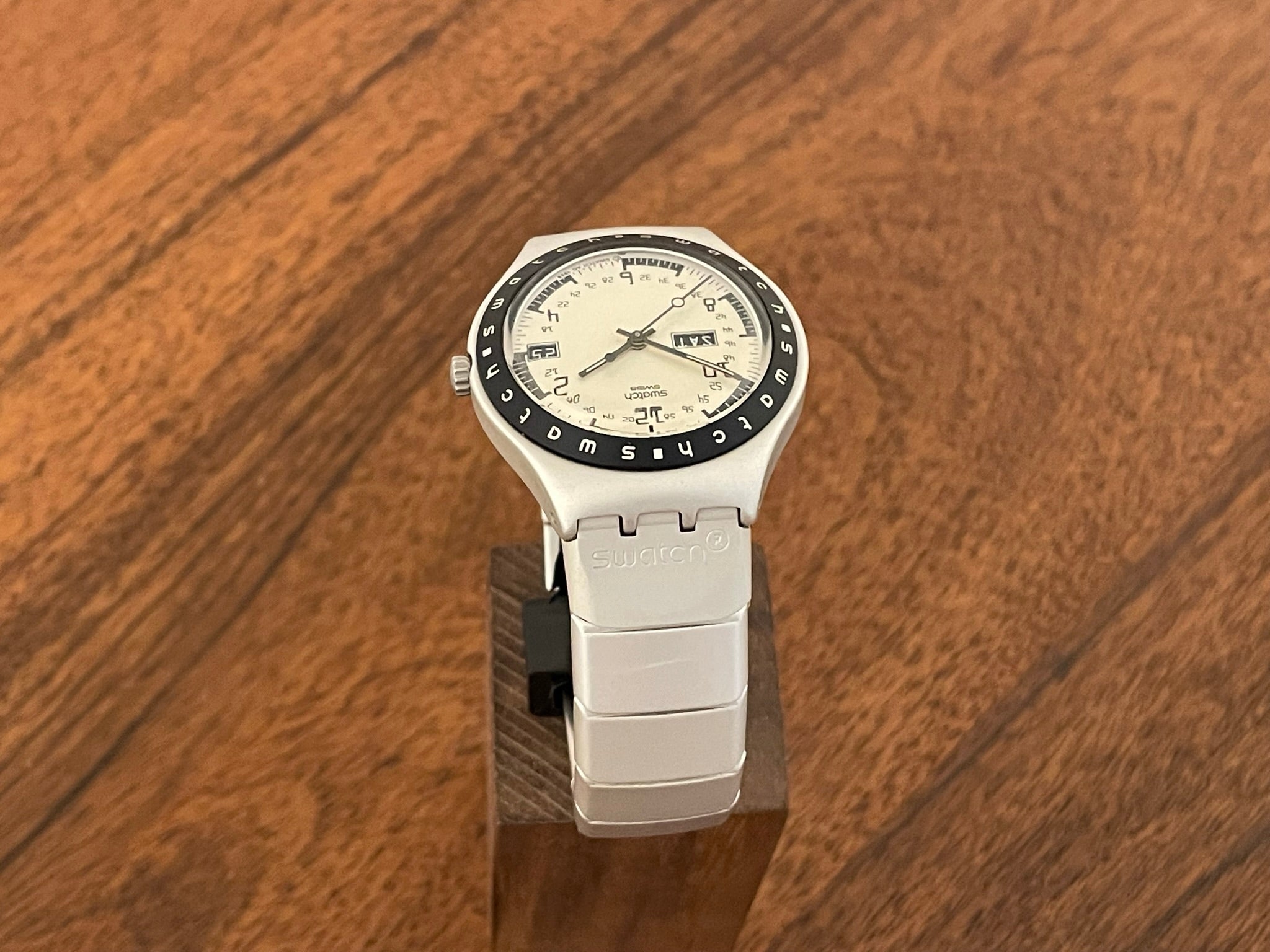 Swatch irony aluminium discount 1998