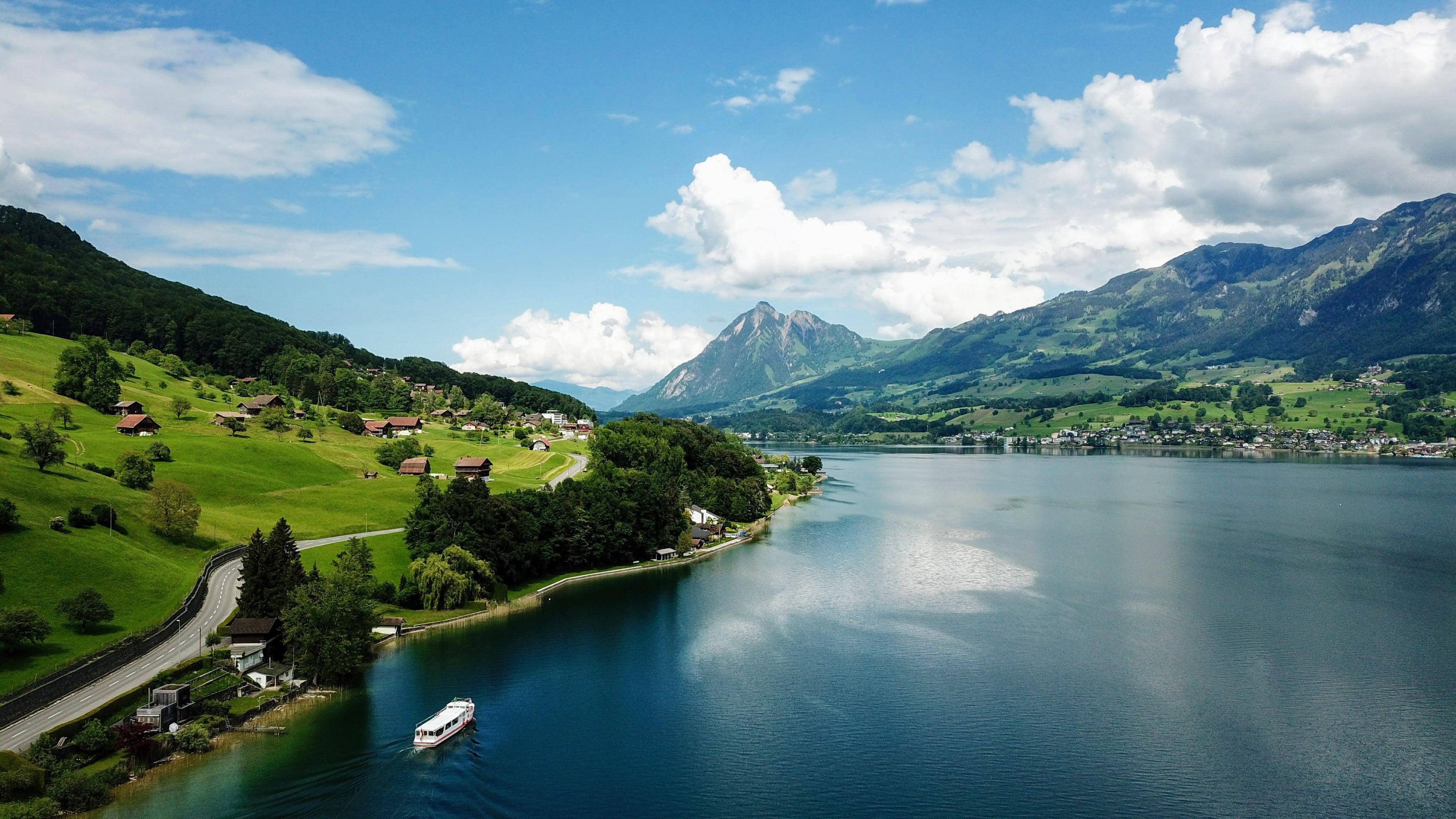 Swiss mountain landscape