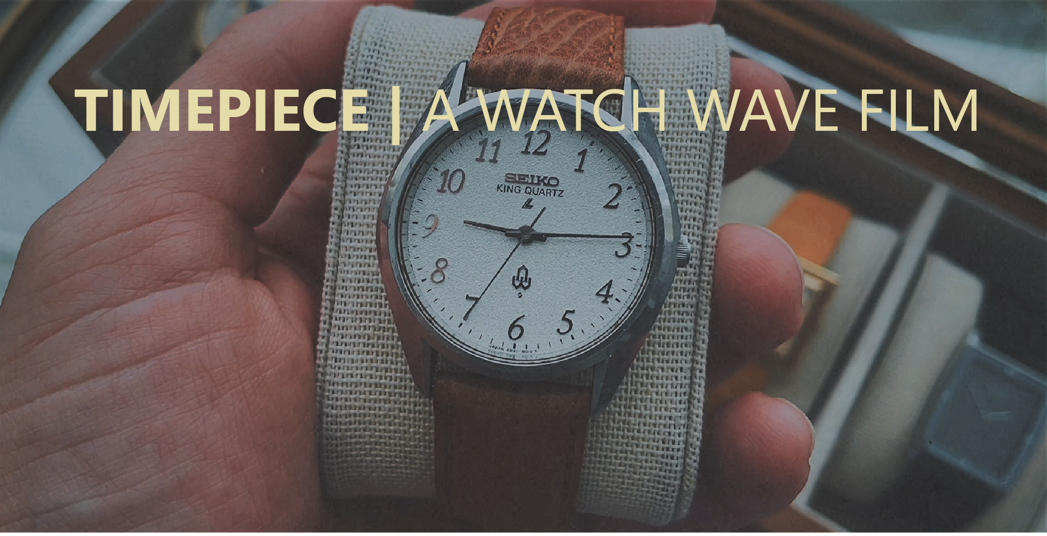 Load video: TIMEPIECE | A WATCH WAVE FILM